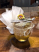 Bomboniera con vaso di miele da gr. 120